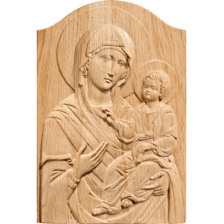 Icono bizantino de la Virgen con el Niño Jesús
