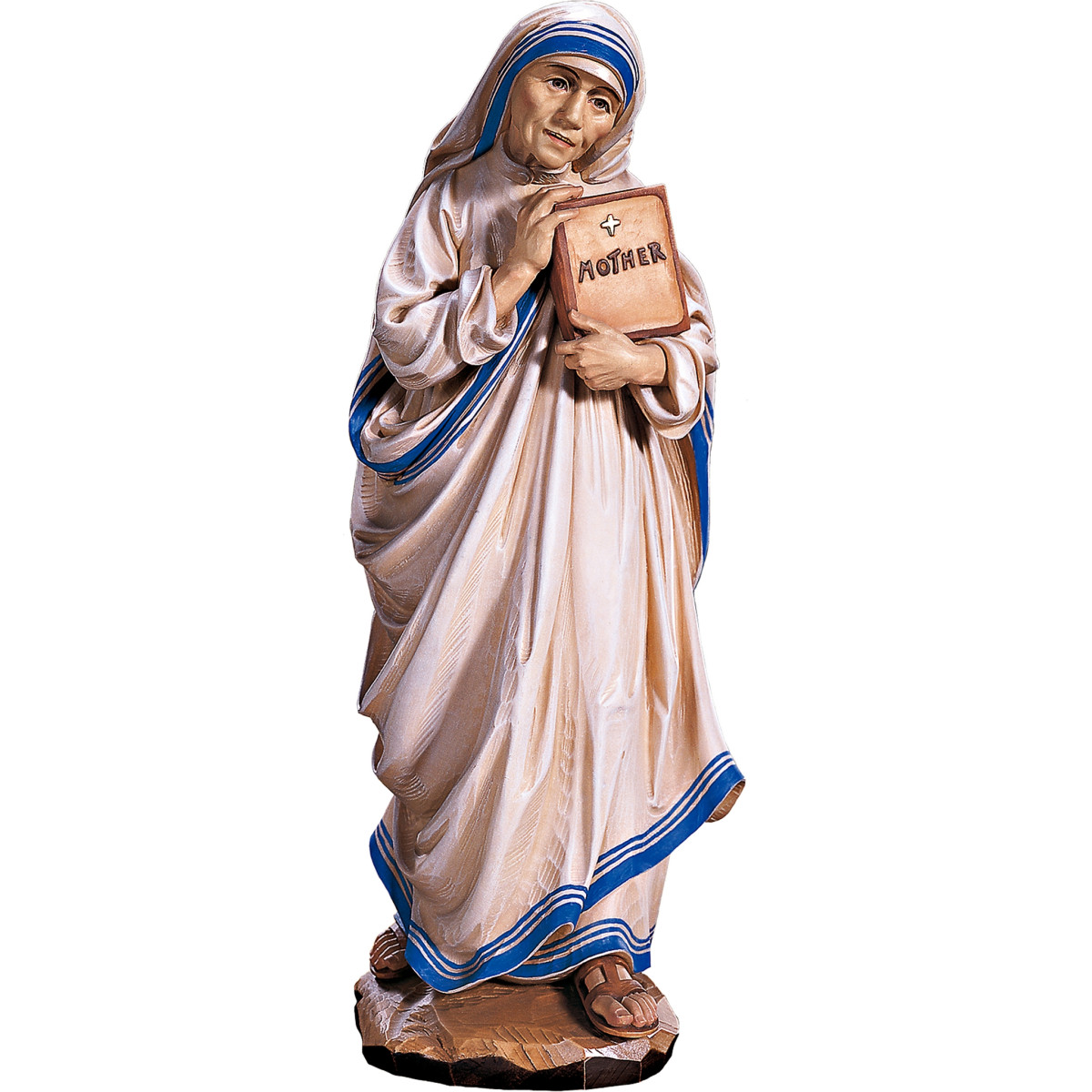 Santa Madre Teresa em madeira | Bergland