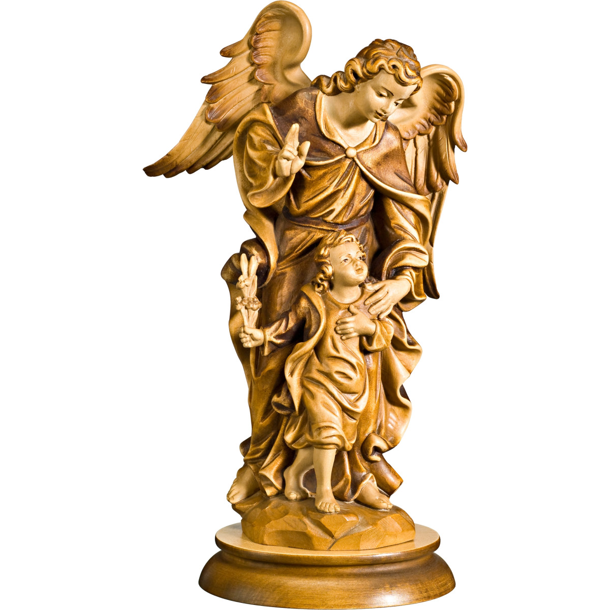 Saint Raphael Archangel – Val Gardena Wood Statue