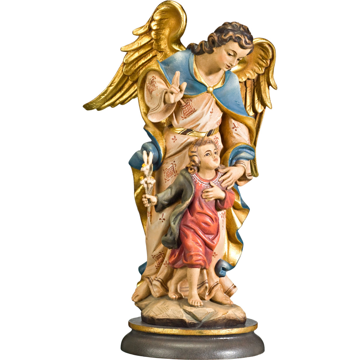 San Rafael Arcángel en madera – Val Gardena