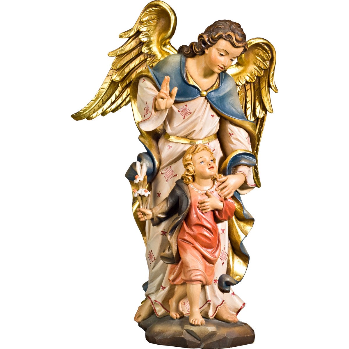 Saint Raphael Archangel – Val Gardena Wood Statue