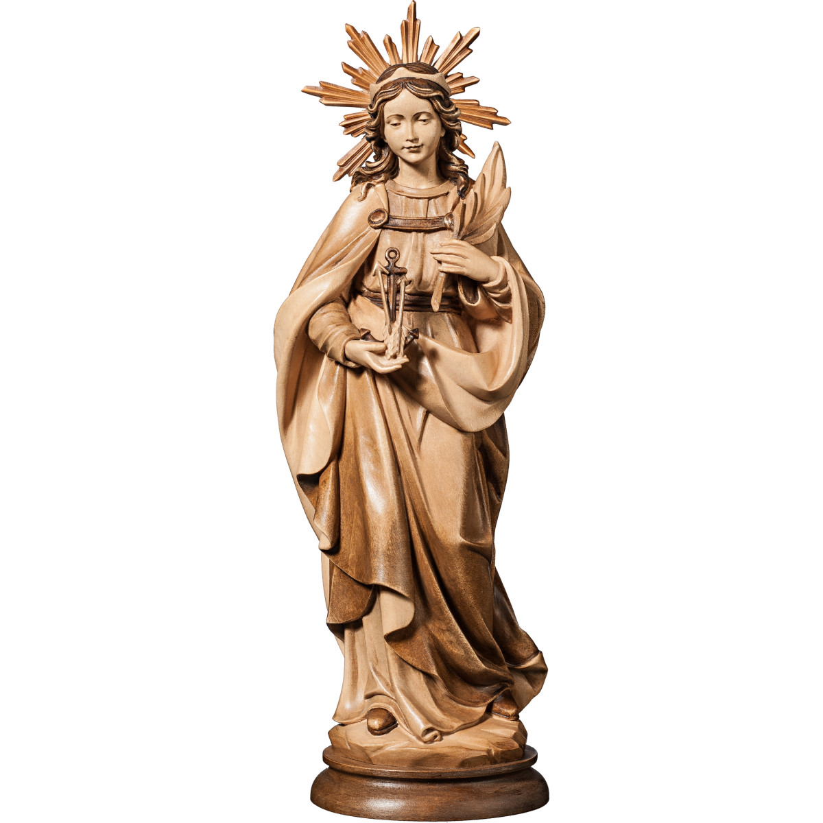 St. Philomena with aureole