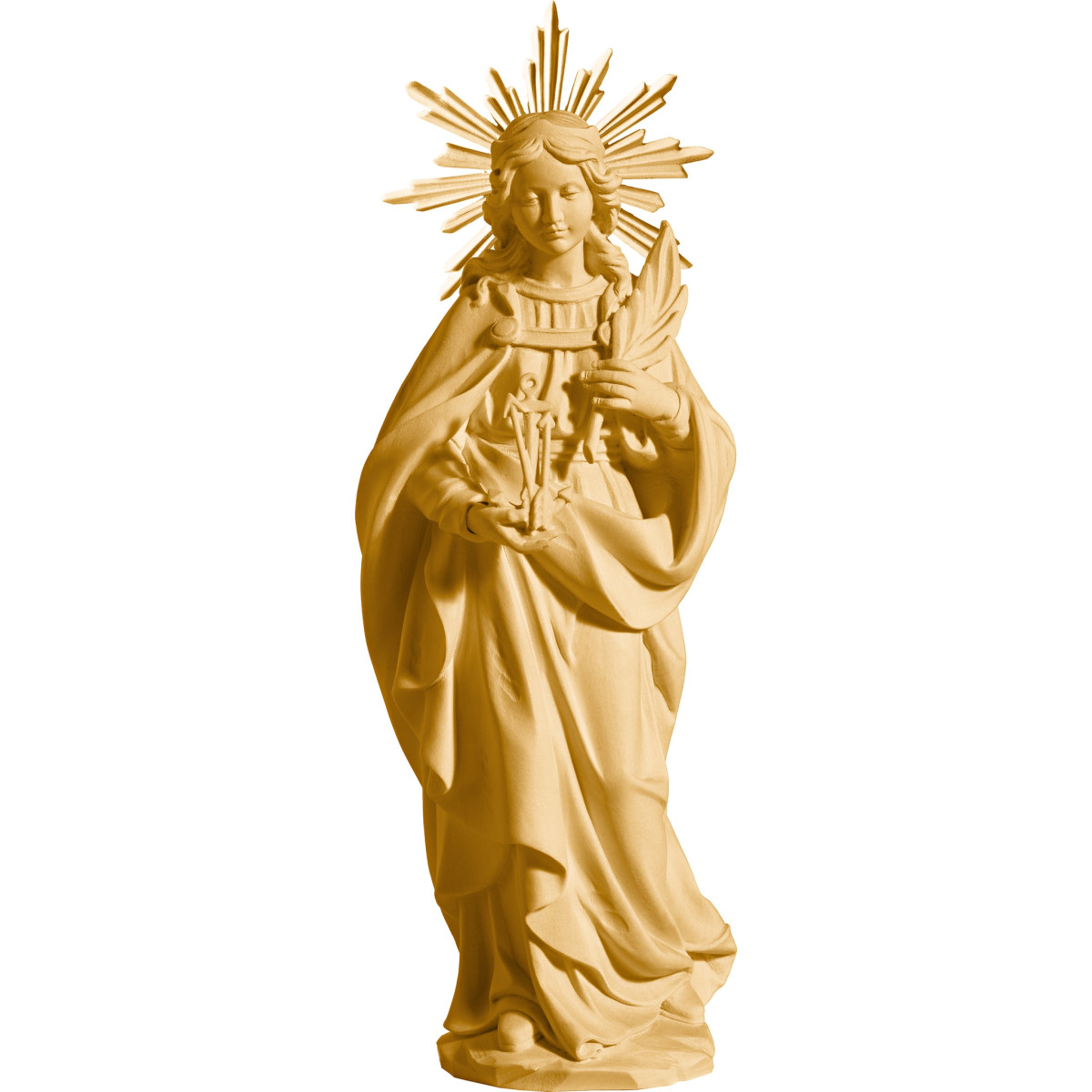 S. Filomena con aureola