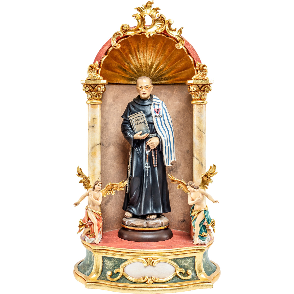 St. Maximilian Kolbe Baroque Home Altar | Bergland