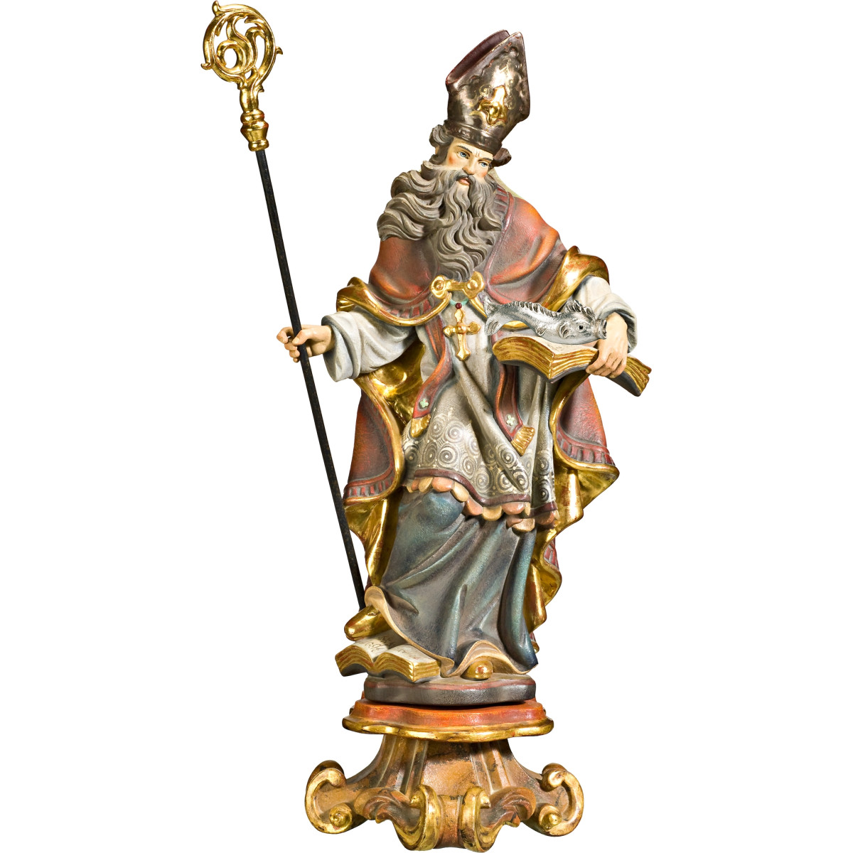S. Ulrico su piedistallo