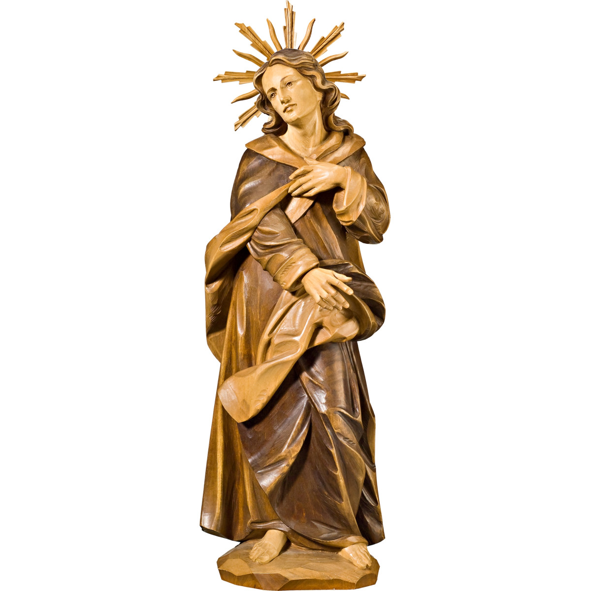 S. Giovanni per crocefissione con aureola