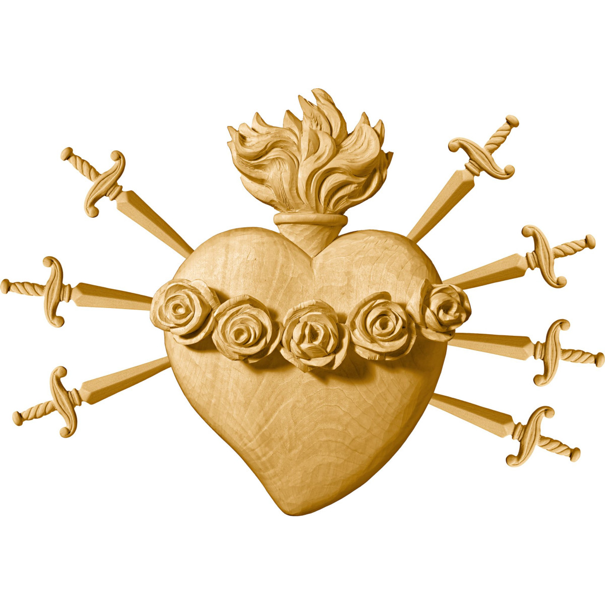 Immaculate Heart of Mary with 7 swords