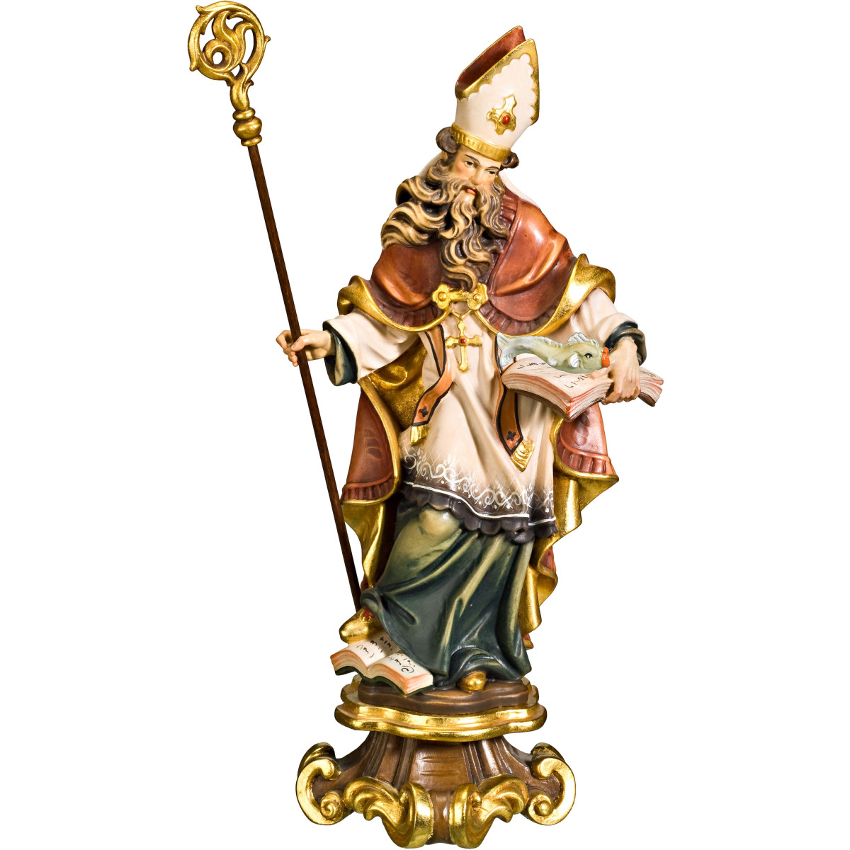 S. Ulrico su piedistallo