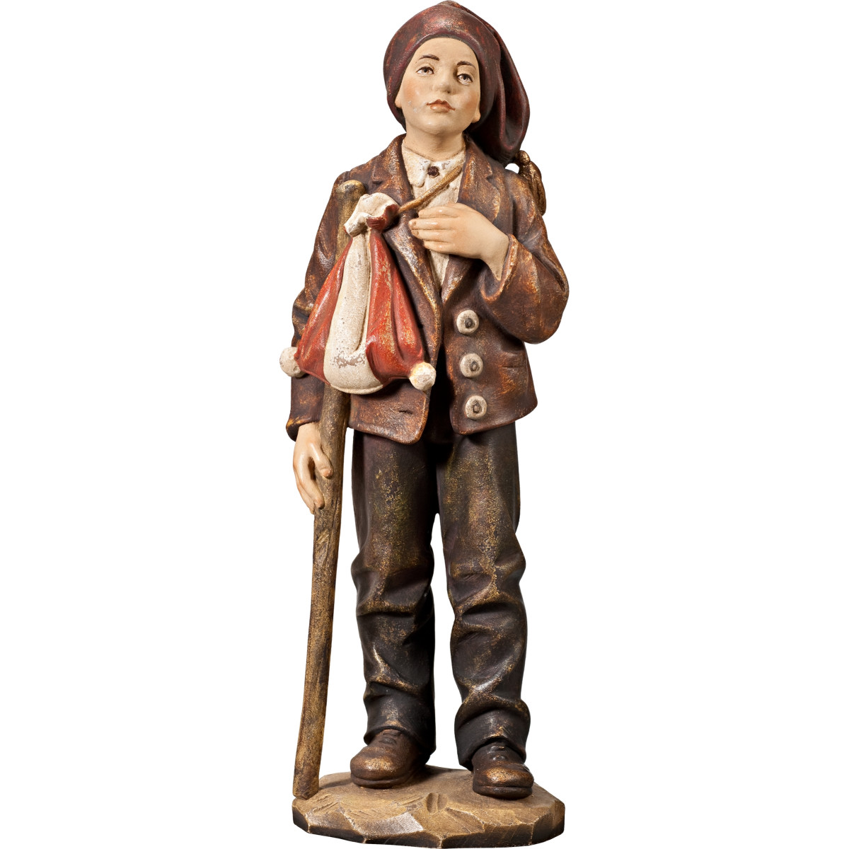 Francisco Marto – Religiöse Holzfiguren des Sehers von Fatima