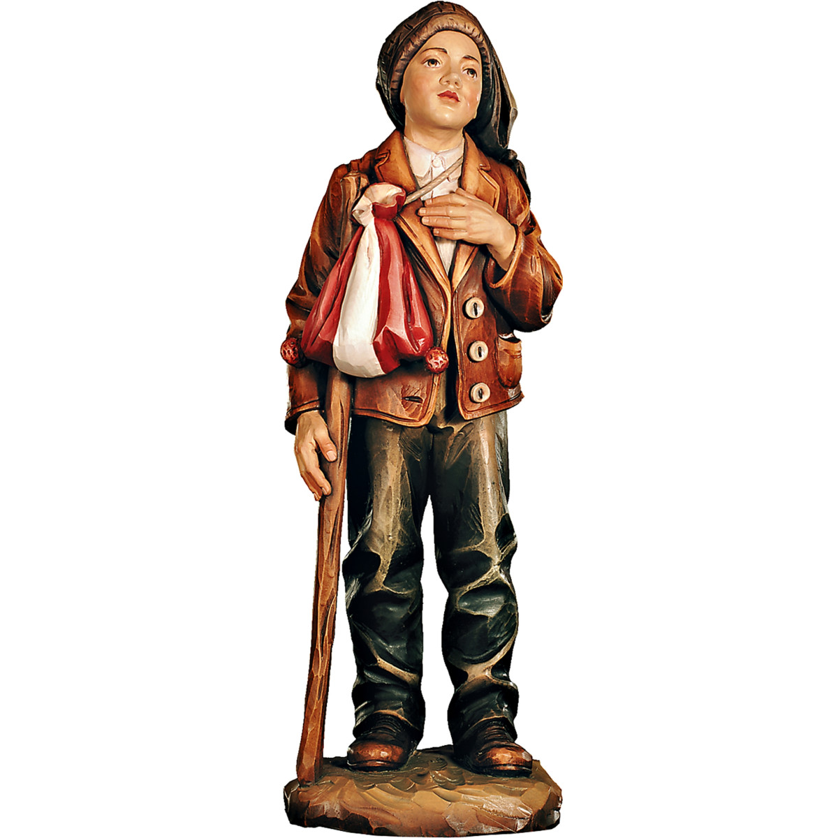 Francisco Marto – Statue religiose in legno dal messaggio di Fatima