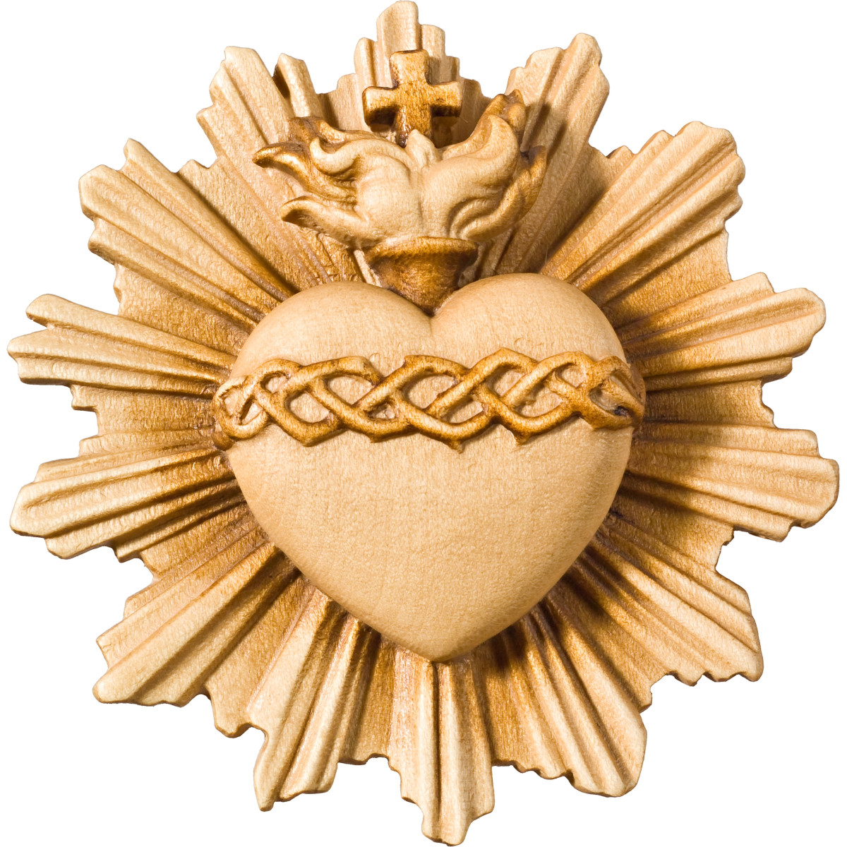 Sacred Heart of Jesus with halo