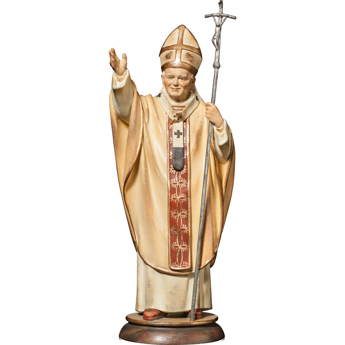 San Juan Pablo II en madera | Bergland