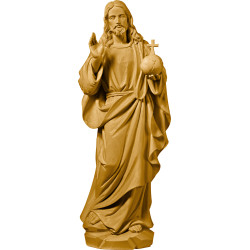 Salvator Mundi em madeira | Bergland