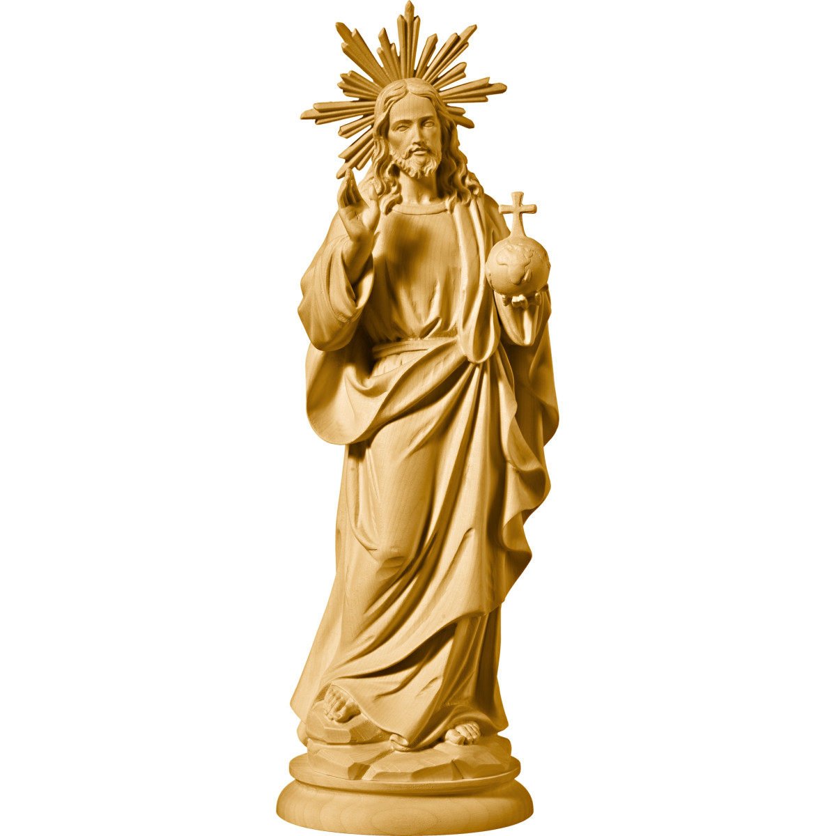 Salvator Mundi com auréola | Bergland