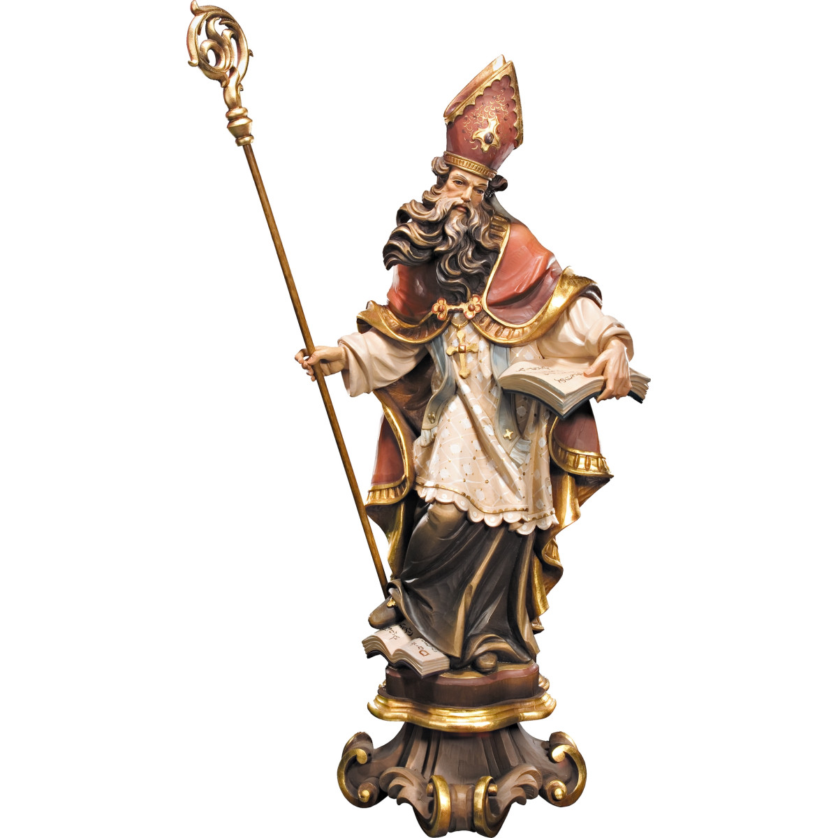 Bishop on pedestal