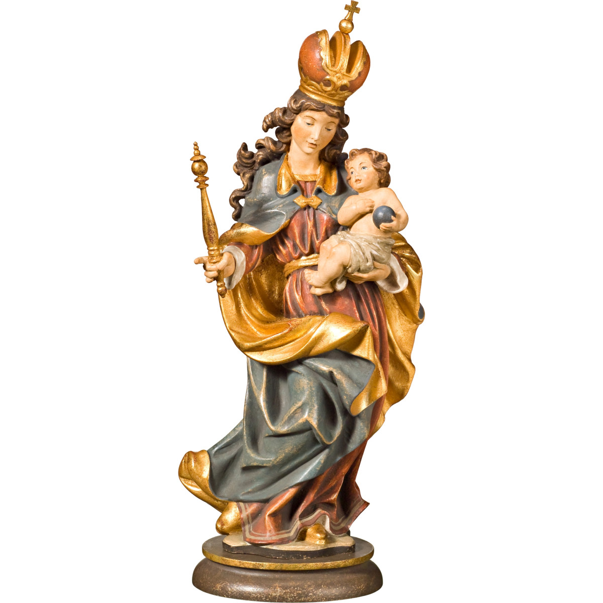 Virgen Barroca en Madera | Bergland
