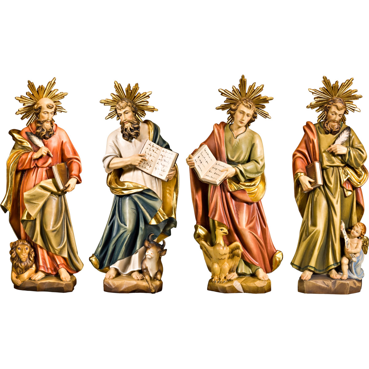 4 Evangelistas con aureola