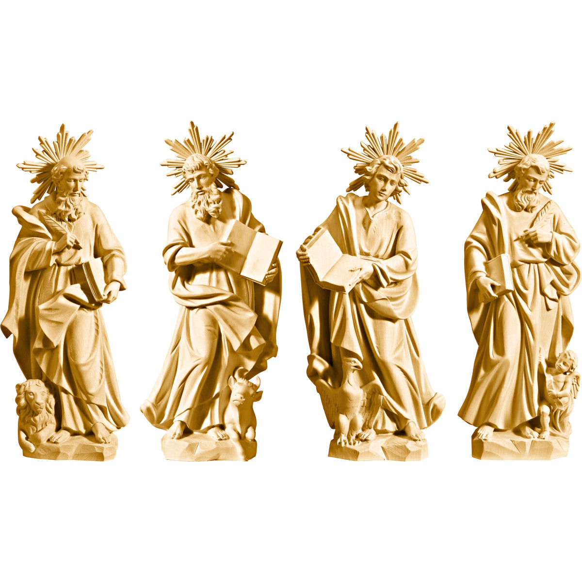 4 Evangelistas con aureola