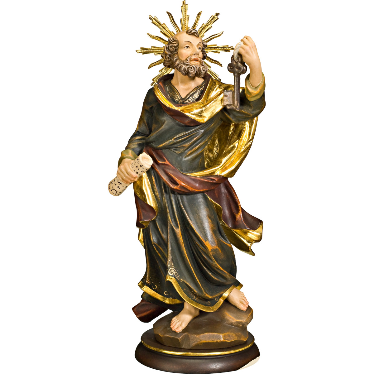 São Pedro com auréola