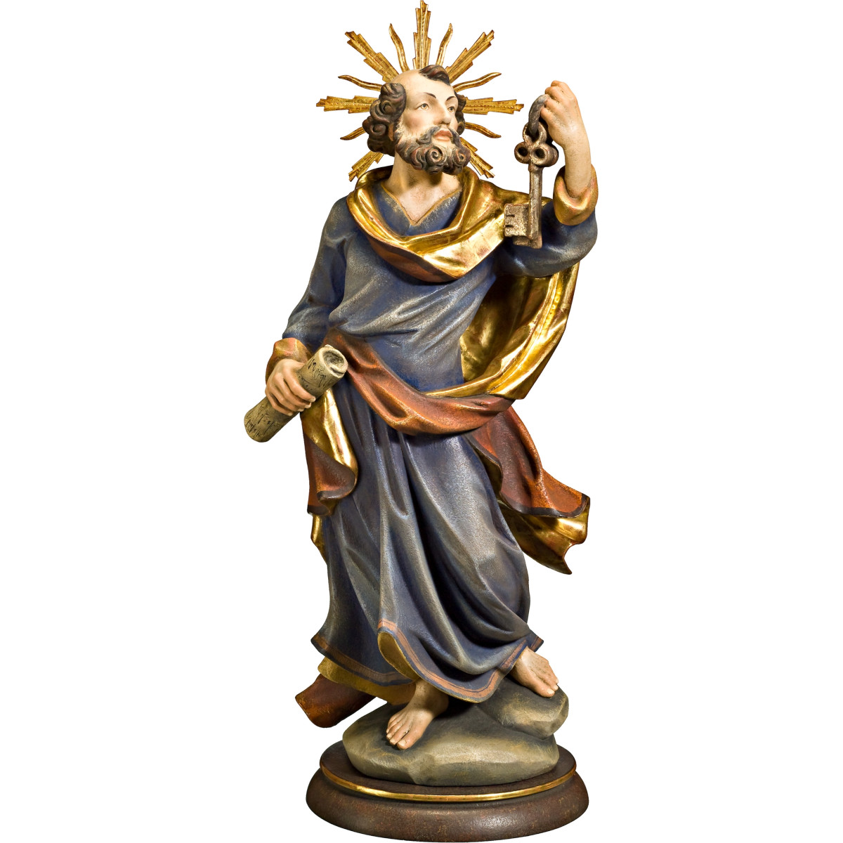 S. Pietro con aureola