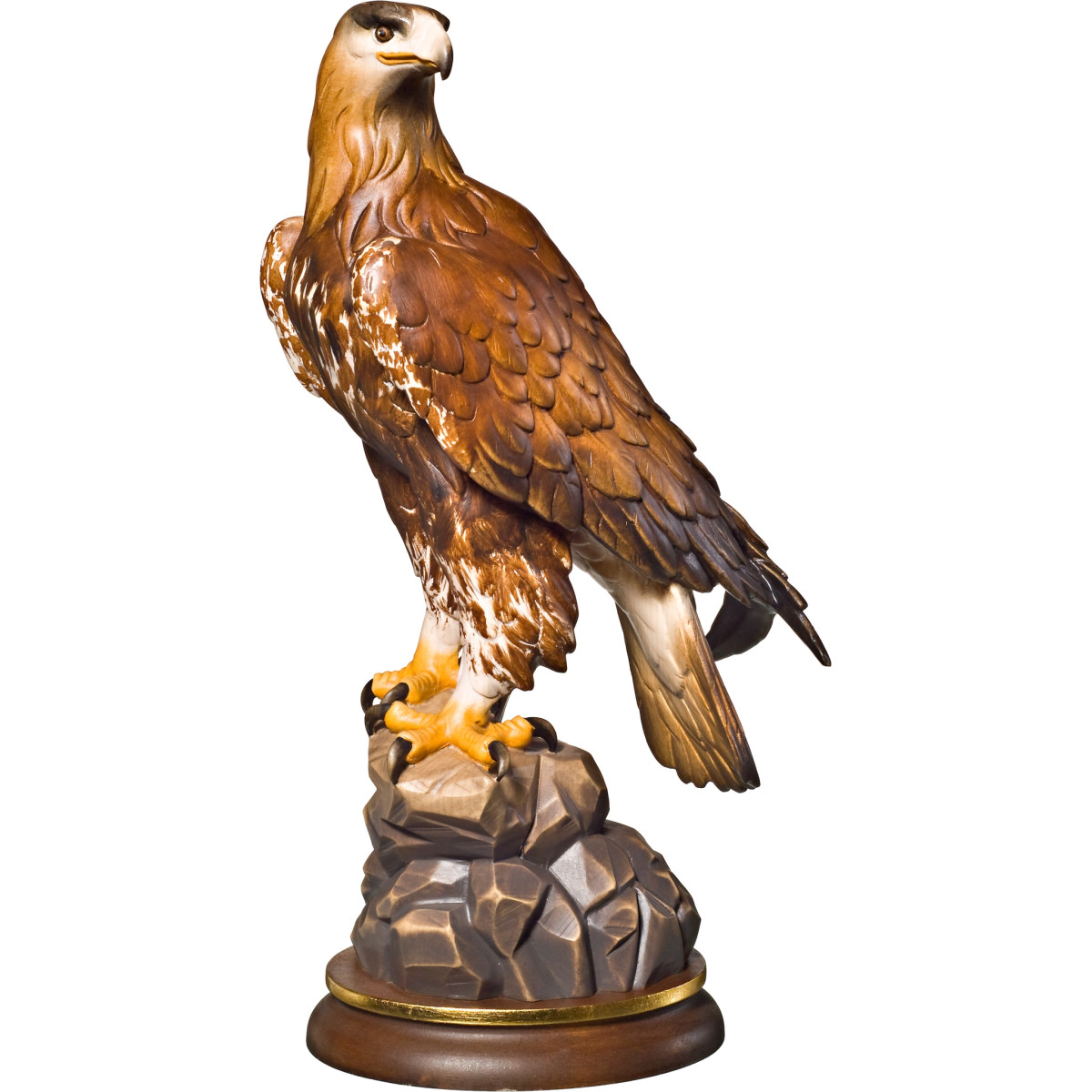 Águila real en madera | Bergland