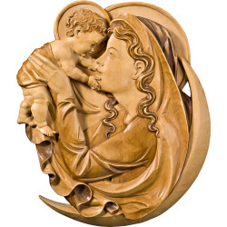 Madonna in Luna Rilievo da Parete | Bergland