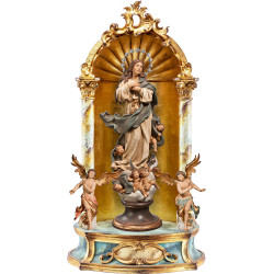 Asunción Corona Estrellas Plata Altar | Bergland