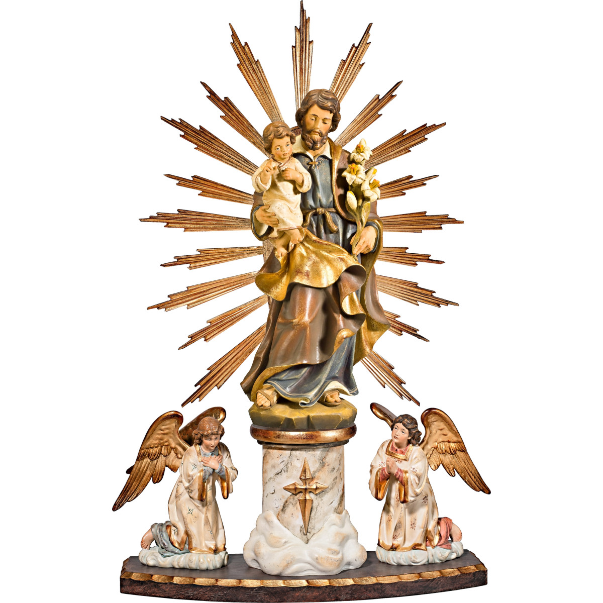 San José con Niño Jesús - Altar casero