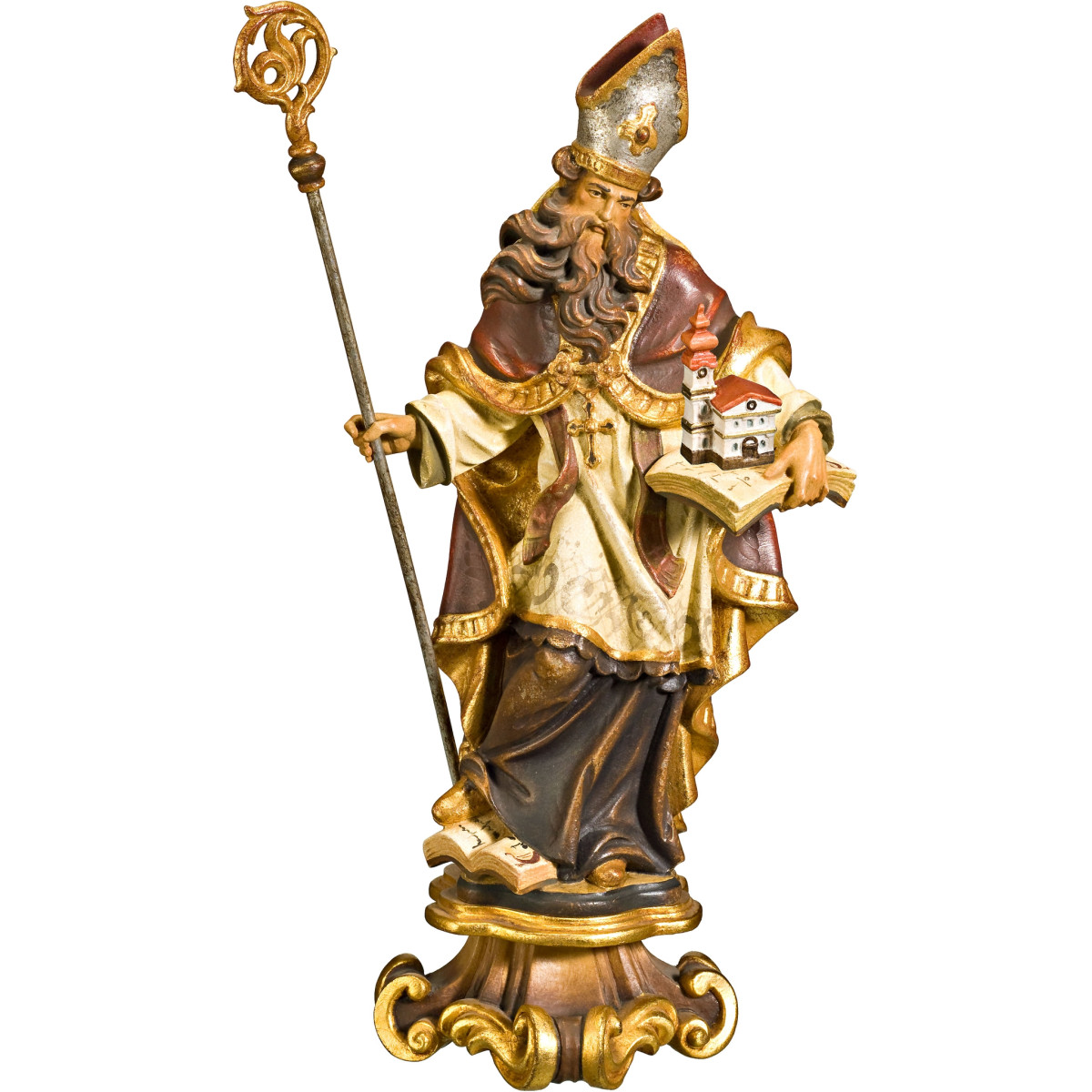 St. Wolfgang on pedestal