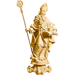 St. Wolfgang on pedestal