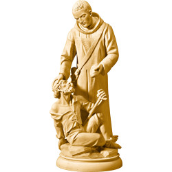 São João de Deus – Escultura sacra esculpida em madeira