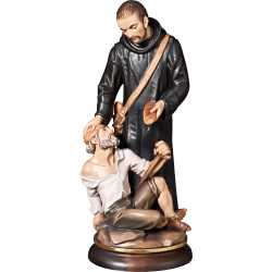 São João de Deus – Escultura sacra esculpida em madeira