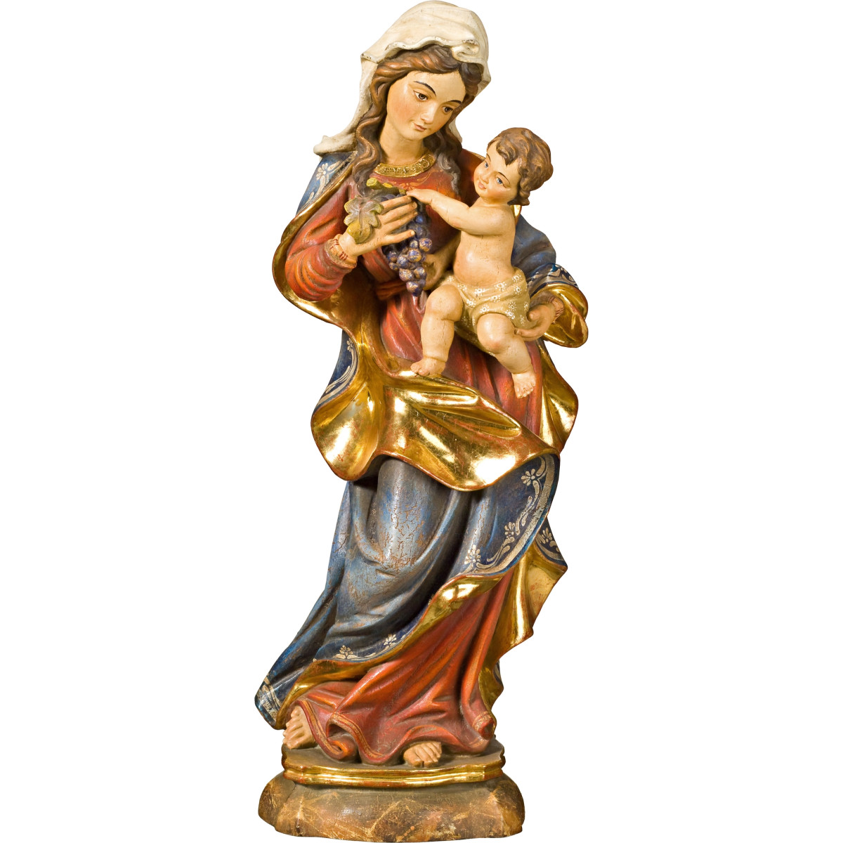 Virgen de la Uva en madera | Bergland