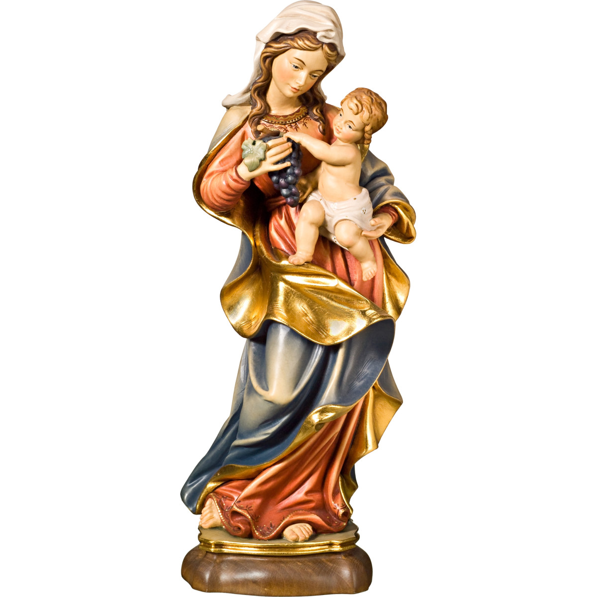Virgen de la Uva en madera | Bergland