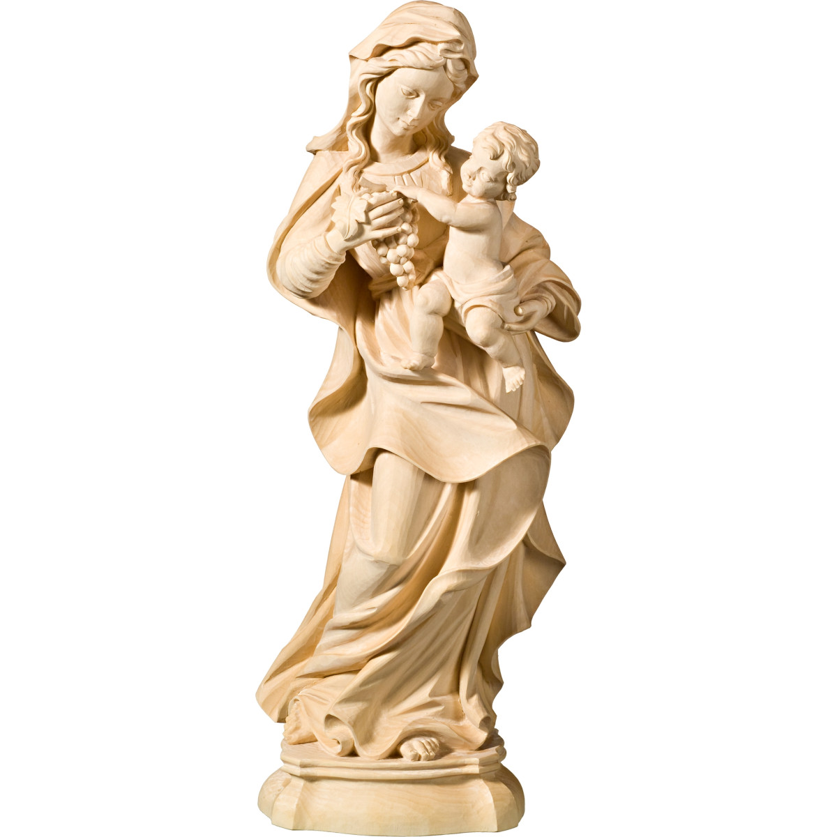 Traubenmadonna aus Holz | Bergland