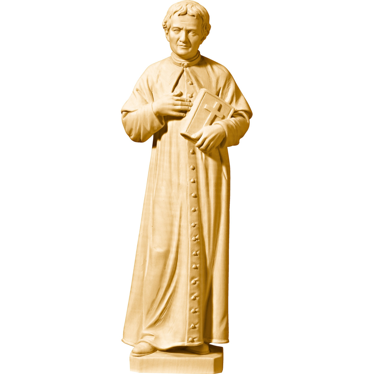 Don Bosco – Statue religiose in legno del santo dei giovani