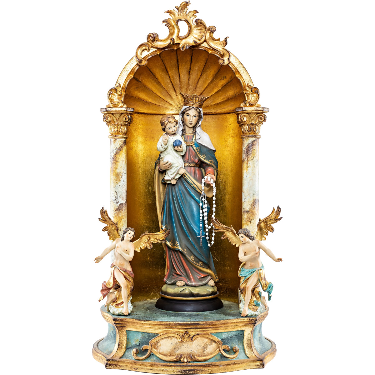 Virgen del Rosario Altar Barroco | Bergland