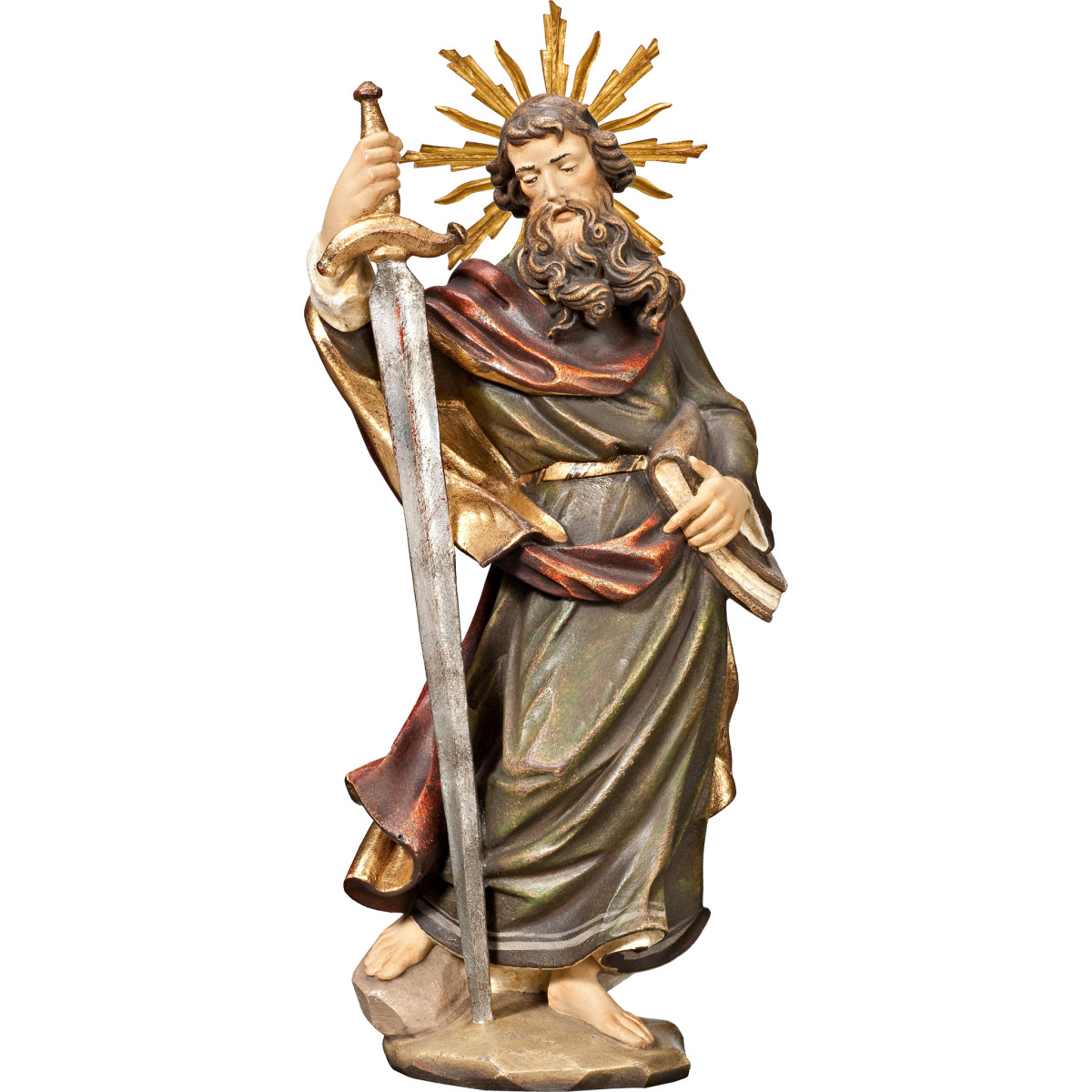 San Pablo con aureola