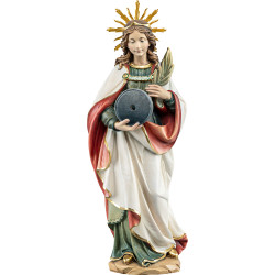 Santa Cristina de Bolsena com auréola