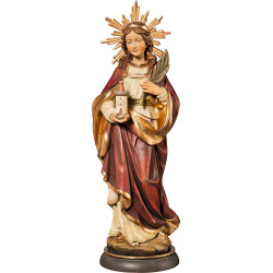 St. Barbara with aureole