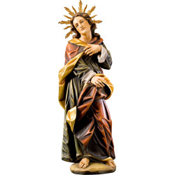 São João por crucificação com auréola