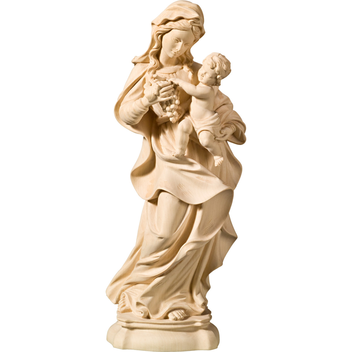 Virgen de la Uva en madera | Bergland