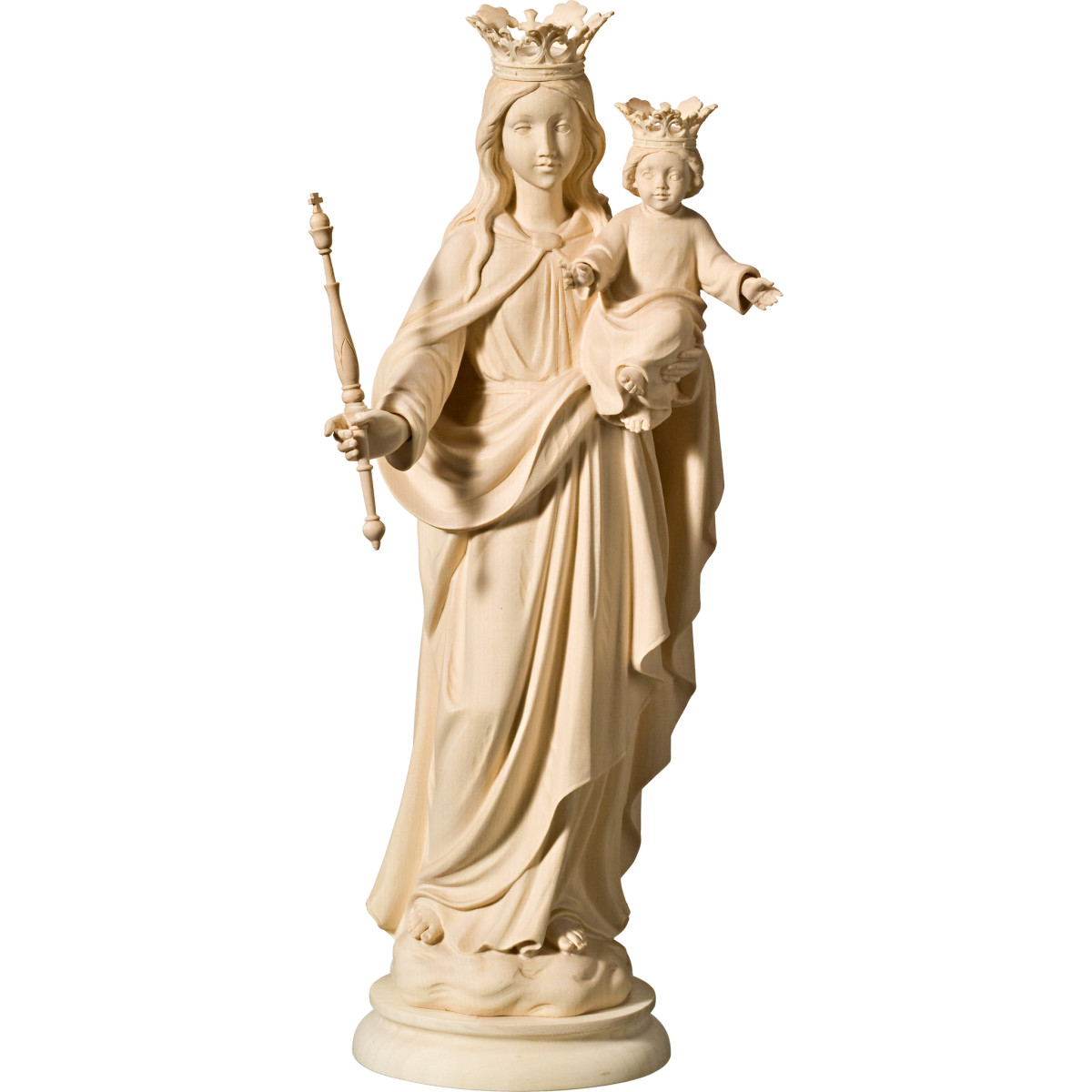 Mary Help of Christians – Wooden Statues Inspired by Don Bosco