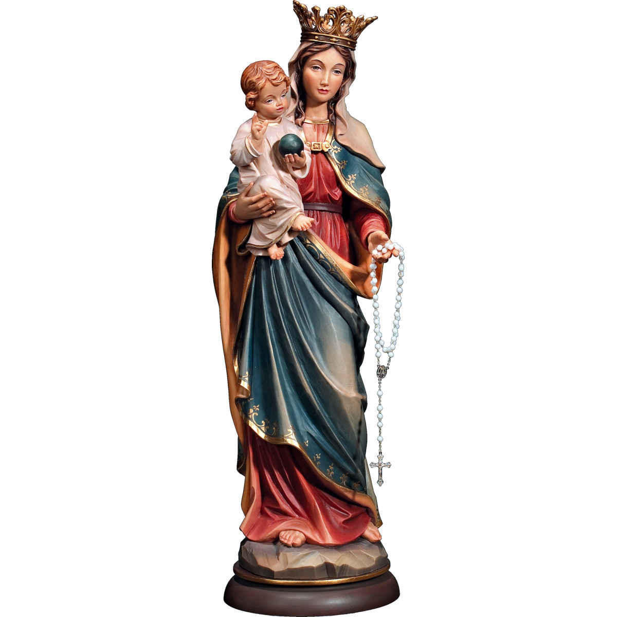 Virgen del Rosario en madera | Bergland