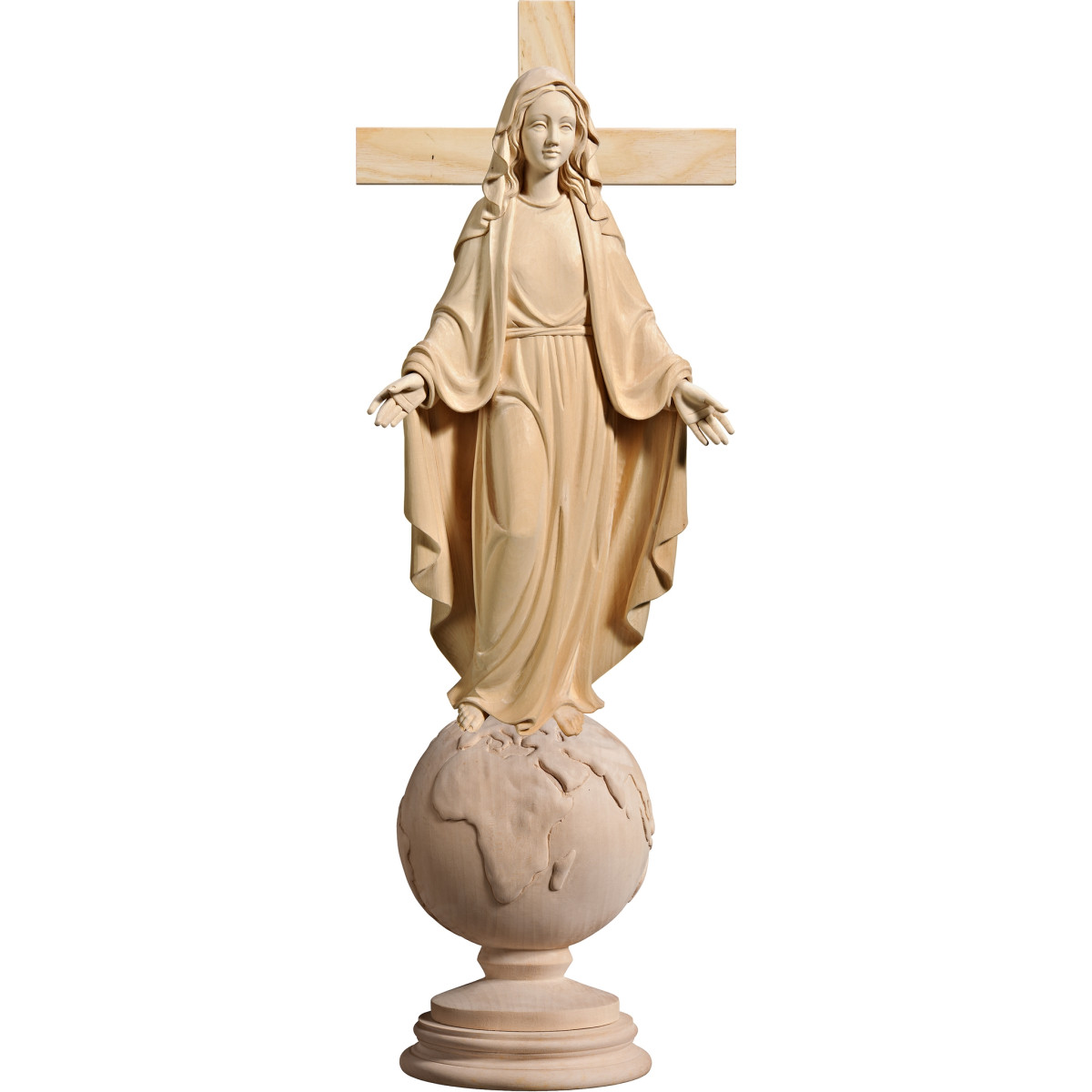 Our Lady of All Nations Wood Statue | Bergland