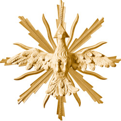 Spirito Santo – Statue religiose in legno della Terza Persona della Trinità