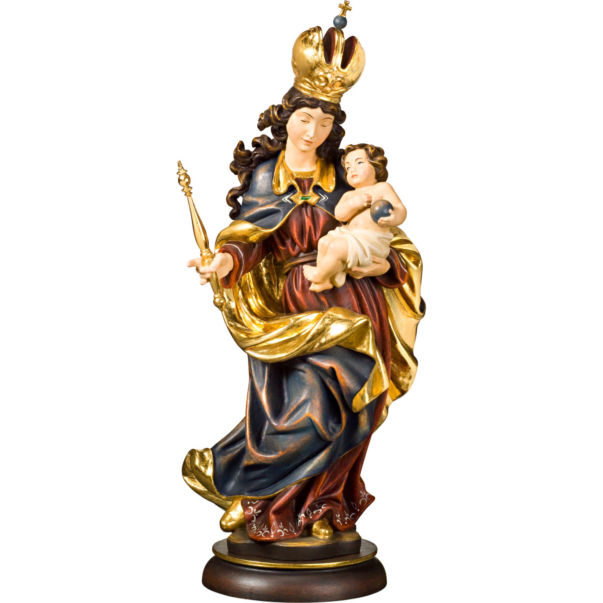 Virgen Barroca en Madera | Bergland