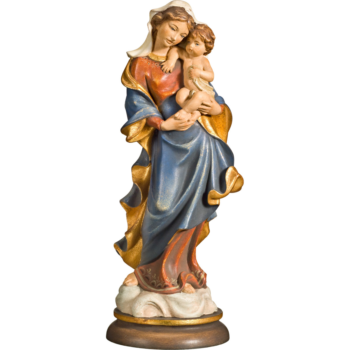 Virgem sobre Nuvens com Menino Jesus | Bergland