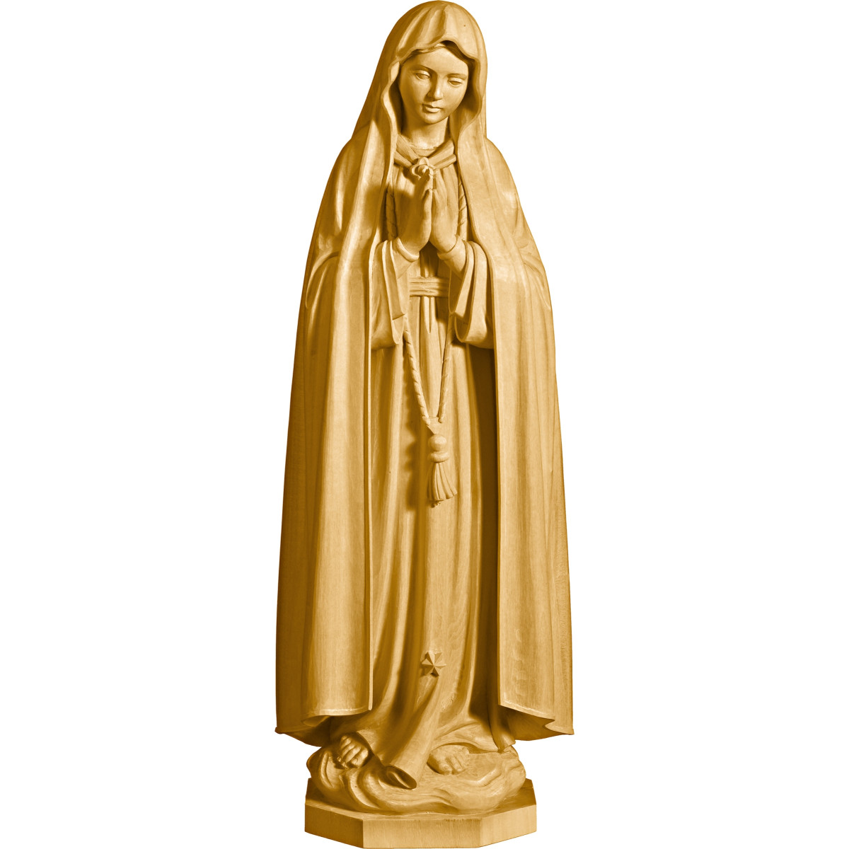 Madonna von Fatima – Religiöse Holzfiguren aus Gröden