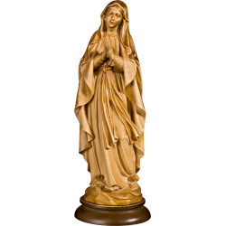 Virgen de Lourdes en madera | Bergland